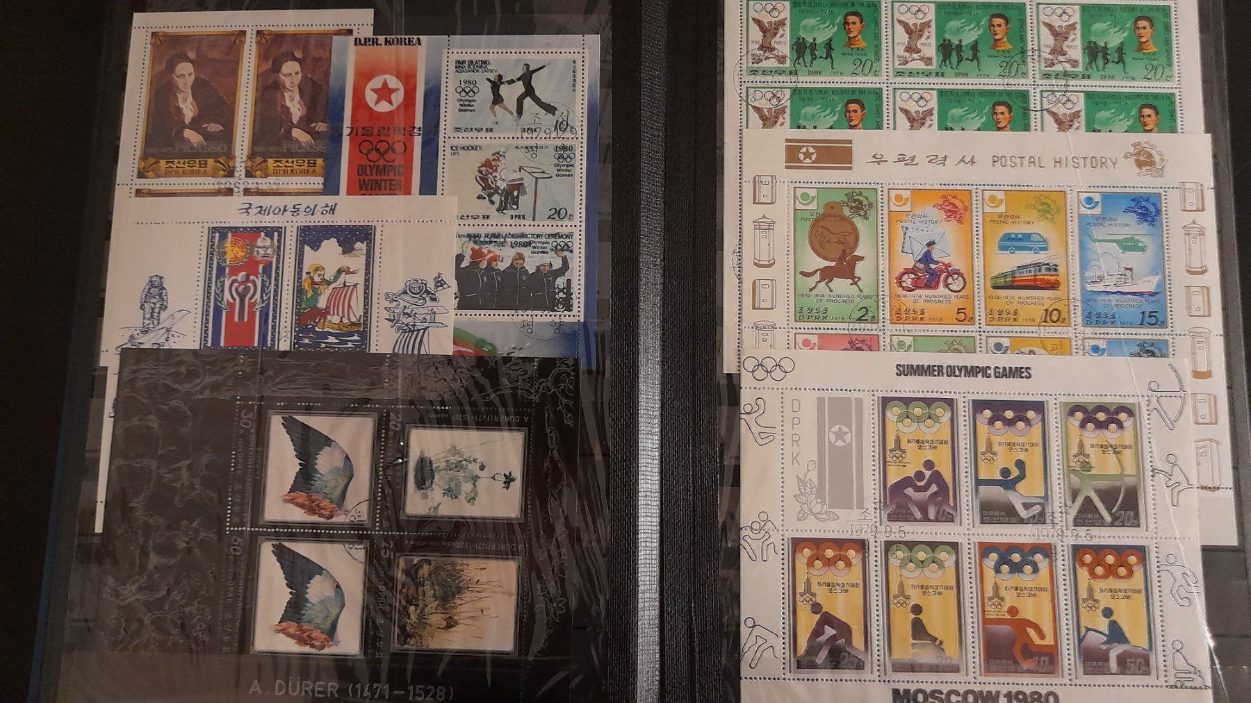 Tutti i francobolli: Sonderblocks Korea mit Album – Usato da Balgach venduto da SIMEON27 5