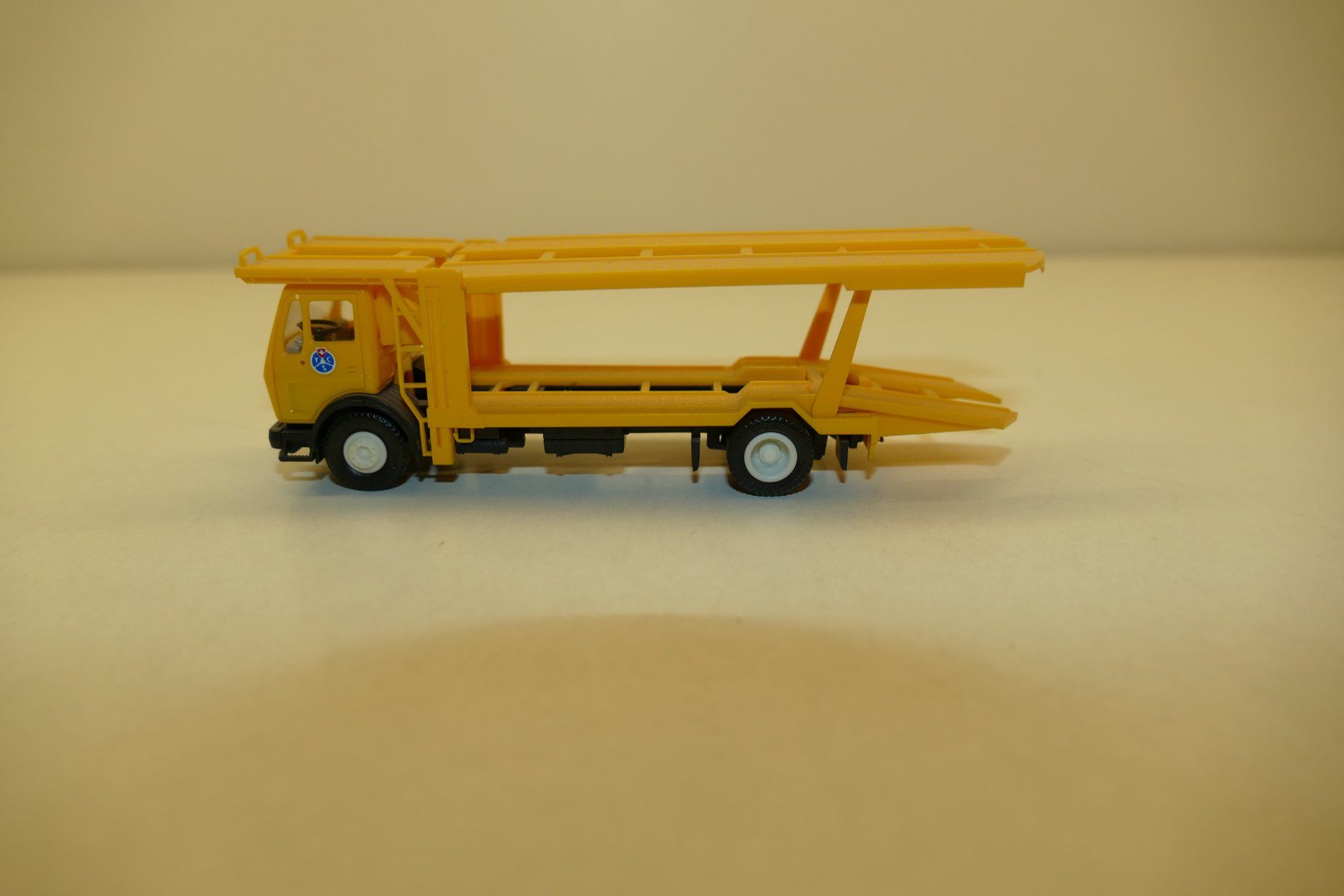 Herpa Modellini d'auto: Herpa 1:87: MB Autotransporter TCS – Nuovo (secondo la descrizione) da Niederhasli venduto da Flash32 1
