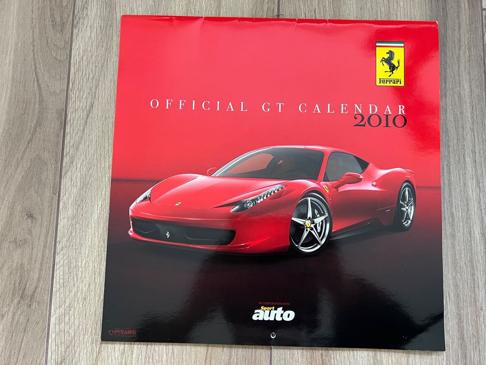 FERRARI Calendrier Official GT Calendar 2010 Kaufen auf Ricardo