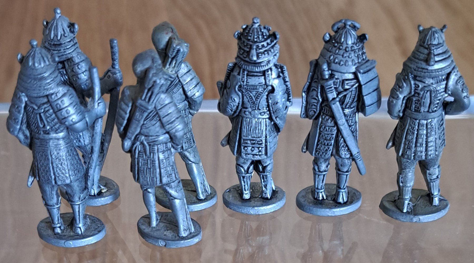 Statuette: 7x Samurai 1150-1600 / 1977 Eisen – Usato da Tenniken venduto da mik_6mxg 6