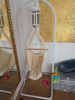 Swing2Sleep HEIA Federwiege Wunsch-Set mit Premium-Gestell 
