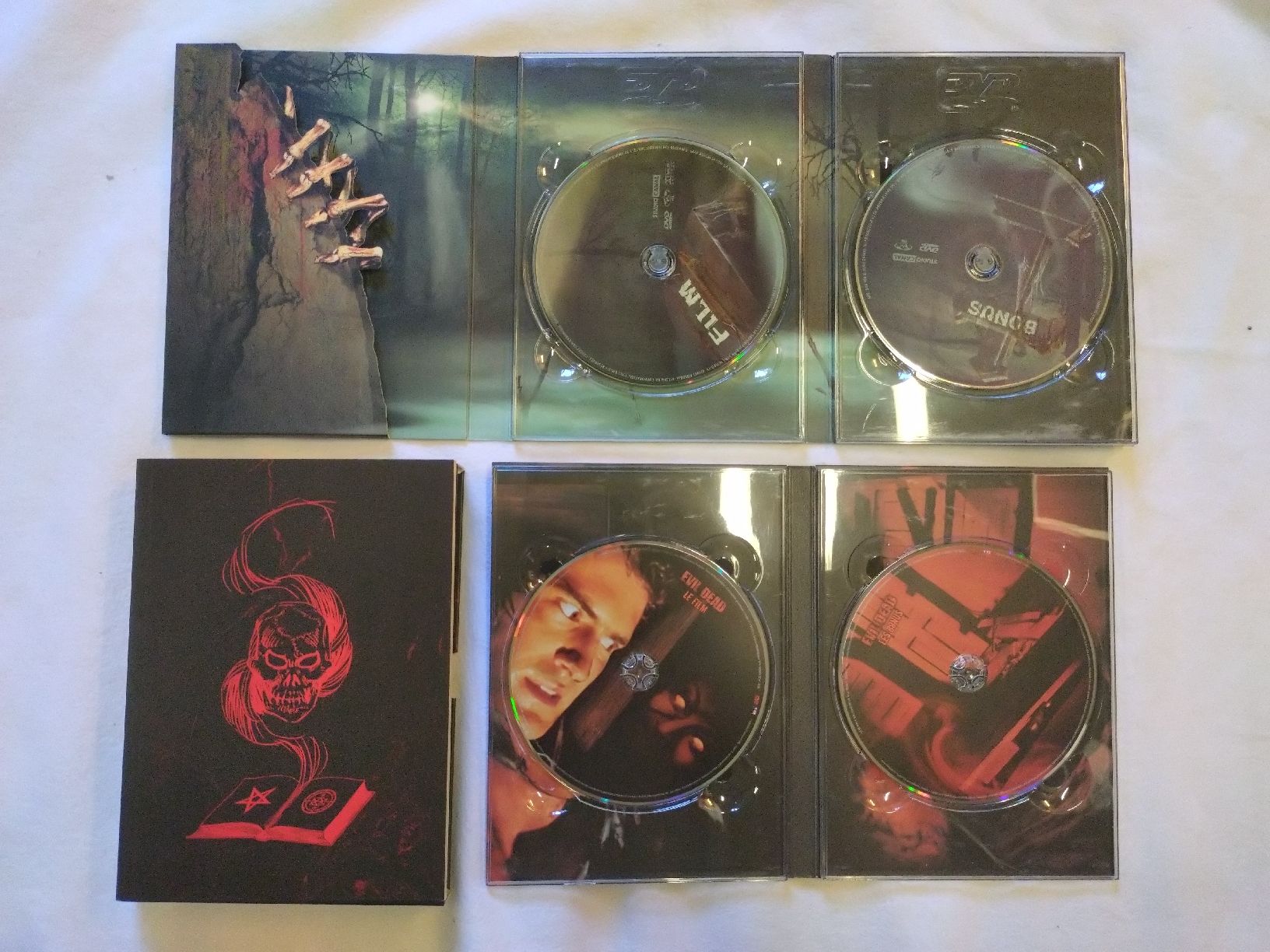 Tutti i DVDs: Evil Dead 1 & 2 coffret DVD FR ENG  – Usato da Farvagny-le-Grand venduto da LaCaverne 1