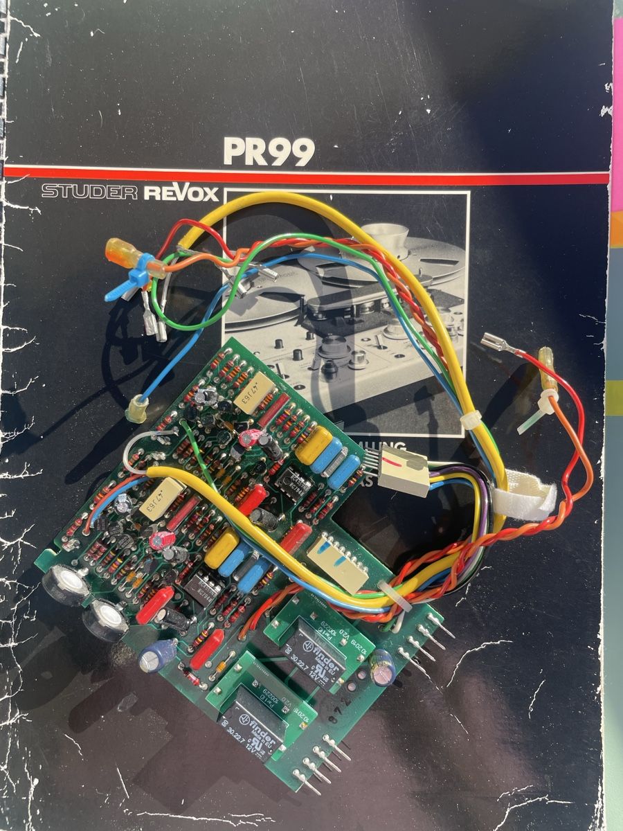 Revox Apparecchi a nastro: Revox PR99 Synchkarte – Usato da Zollikon venduto da Dynaphon