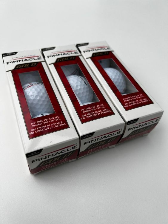 PinnacleGold GolfBall, 12 Stk, Fabrikneu & Originalverpa. Kaufen