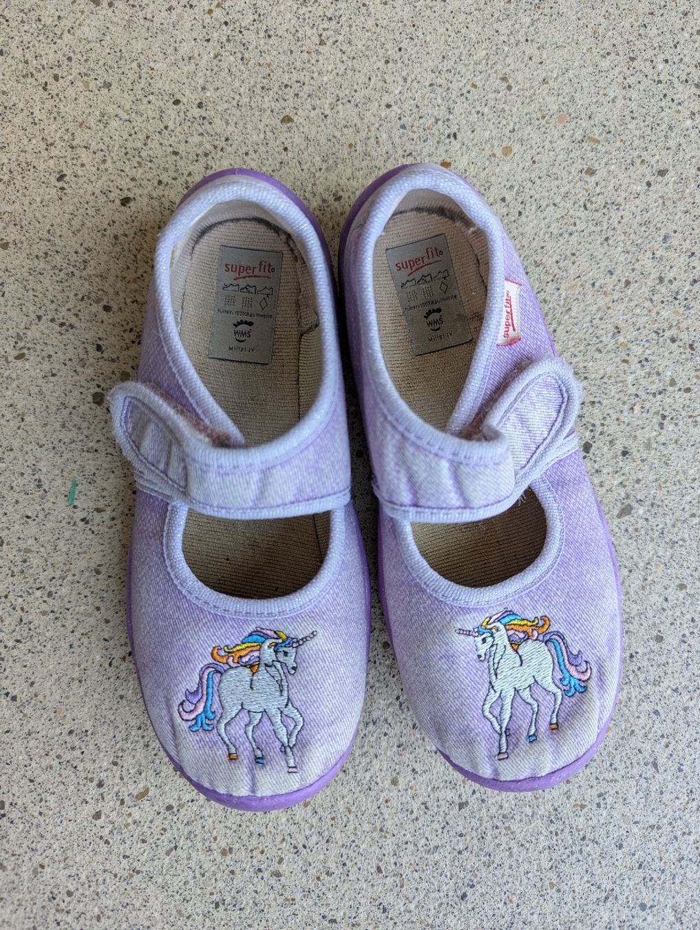 Superfit Scarpe per ragazzi: Superfit Hausschuhe, Gr. 27, Einhorn – Usato da Gebenstorf venduto da samsa135 2