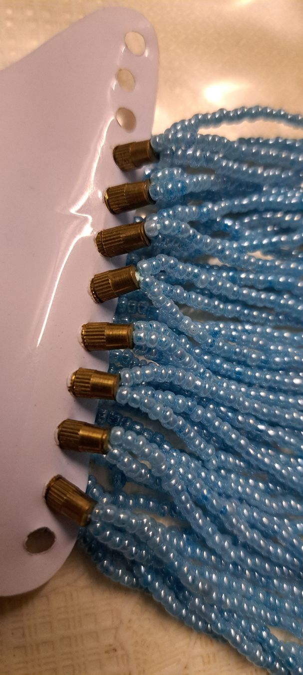 Catenine: Perlenketten Set (8)hellblau mit Anhänger neu – Nuovo (secondo la descrizione) da Bern venduto da mahilini 3