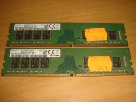 2 Stück 8gb ddr4 2133. Samsung. Details siehe Bildern.