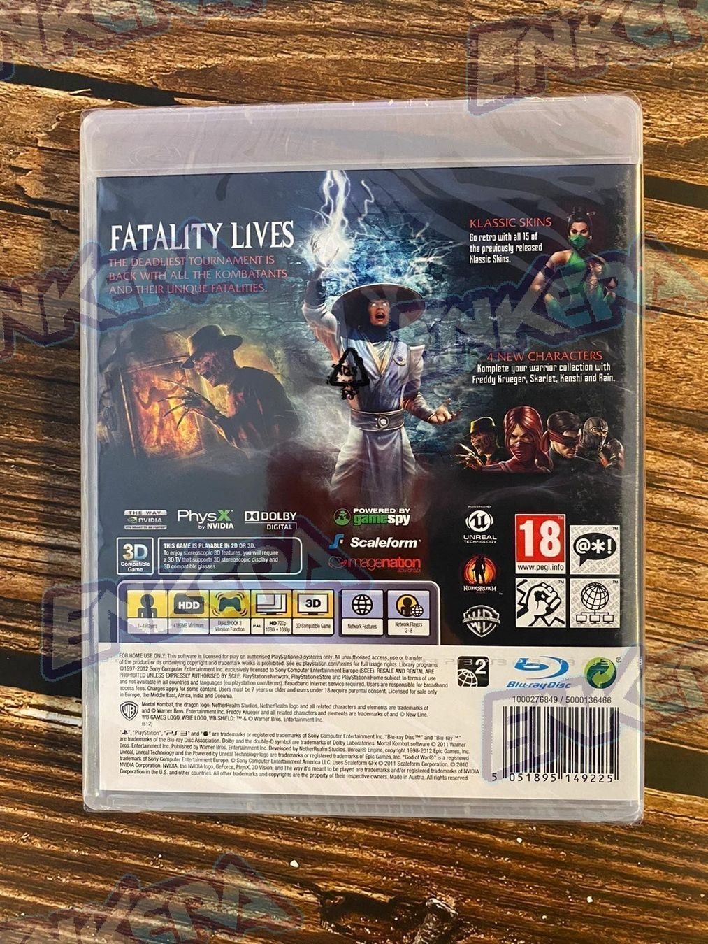 Giochi: Mortal Kombat Komplete Edition [SEALED] – Nuovo e nell'imballaggio originale da Niederwil SO venduto da BlueSonic 1