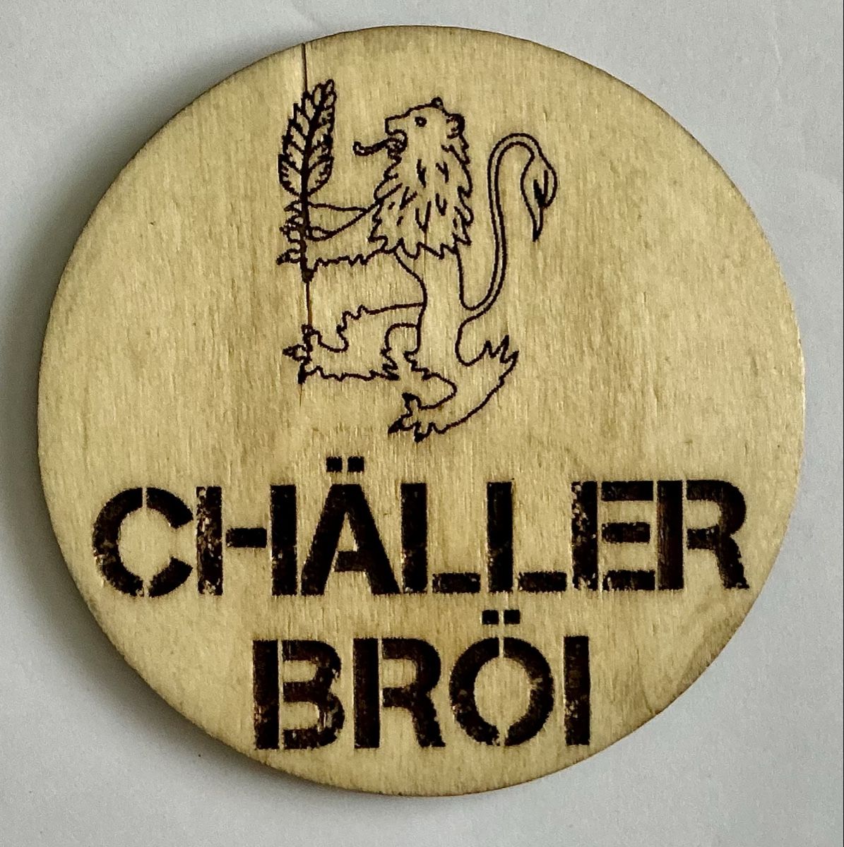 Untersetzer: Holz Bierdeckel  – Neu (gemäss Beschreibung) aus Arcegno von Denni