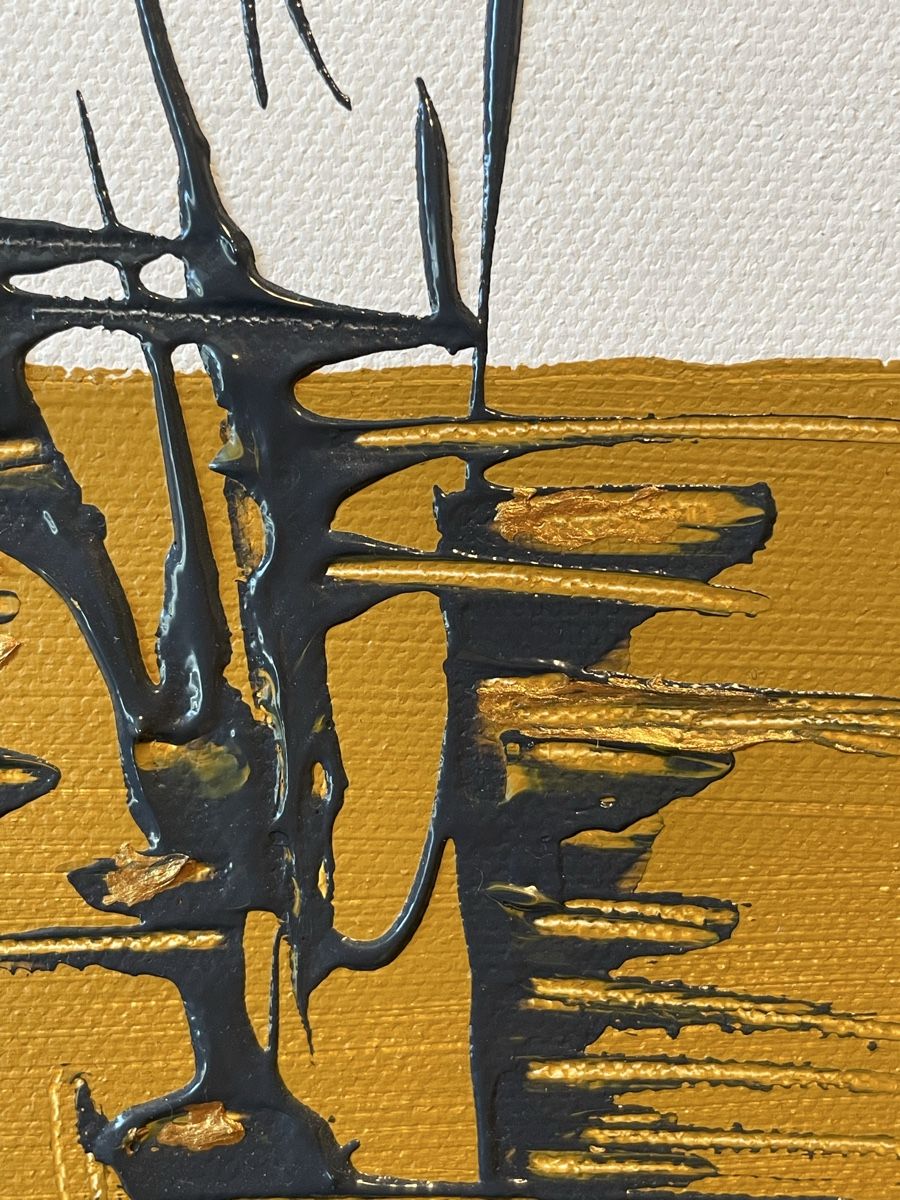 Dipinti: "Flow" Acryl auf Leinwand – Nuovo e nell'imballaggio originale da Basel venduto da Gundeli-25 4