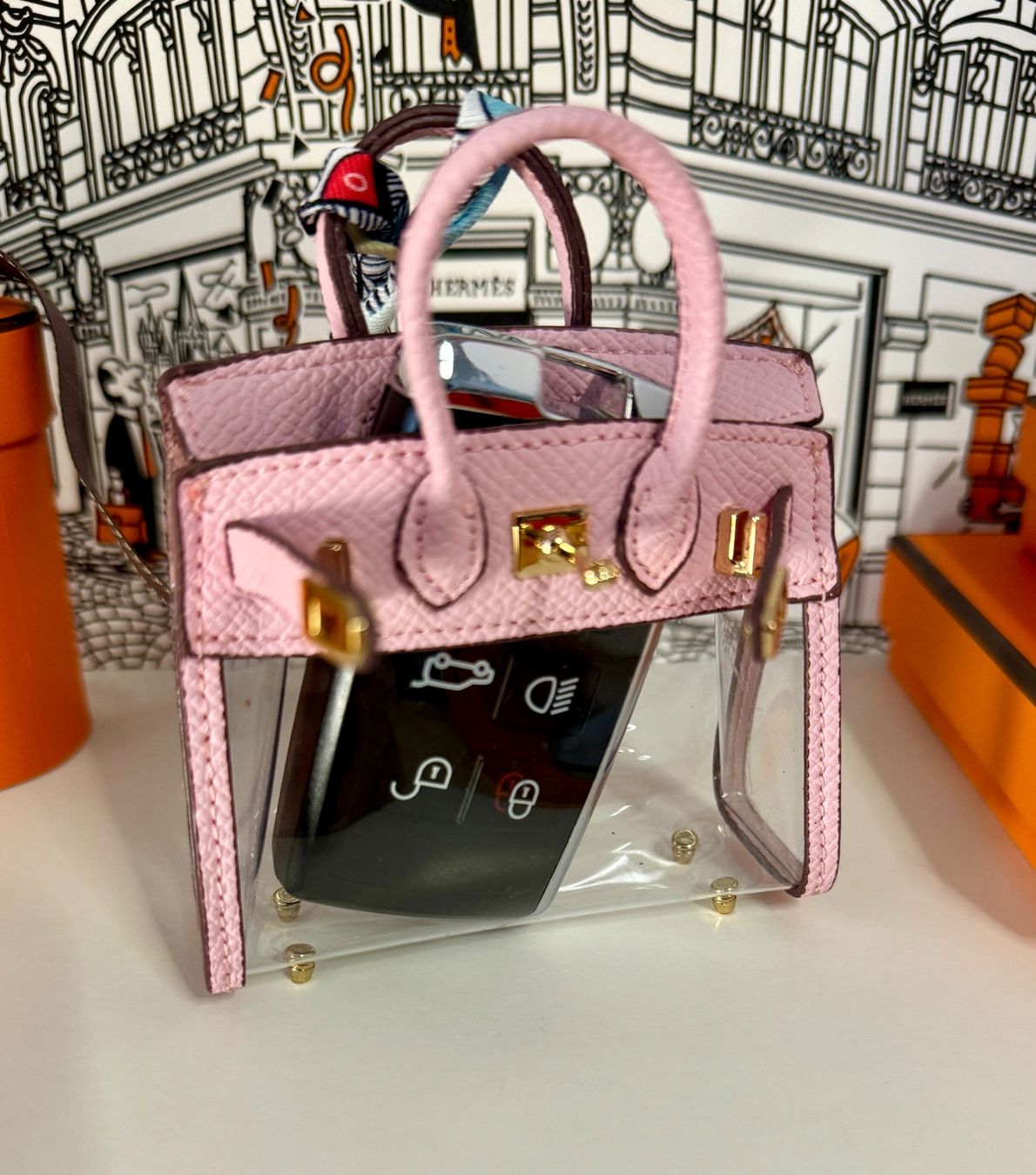 Borse da donna: Micro Leather accessories transparent bag – Nuovo (secondo la descrizione) da Montreux venduto da SwissLux 2