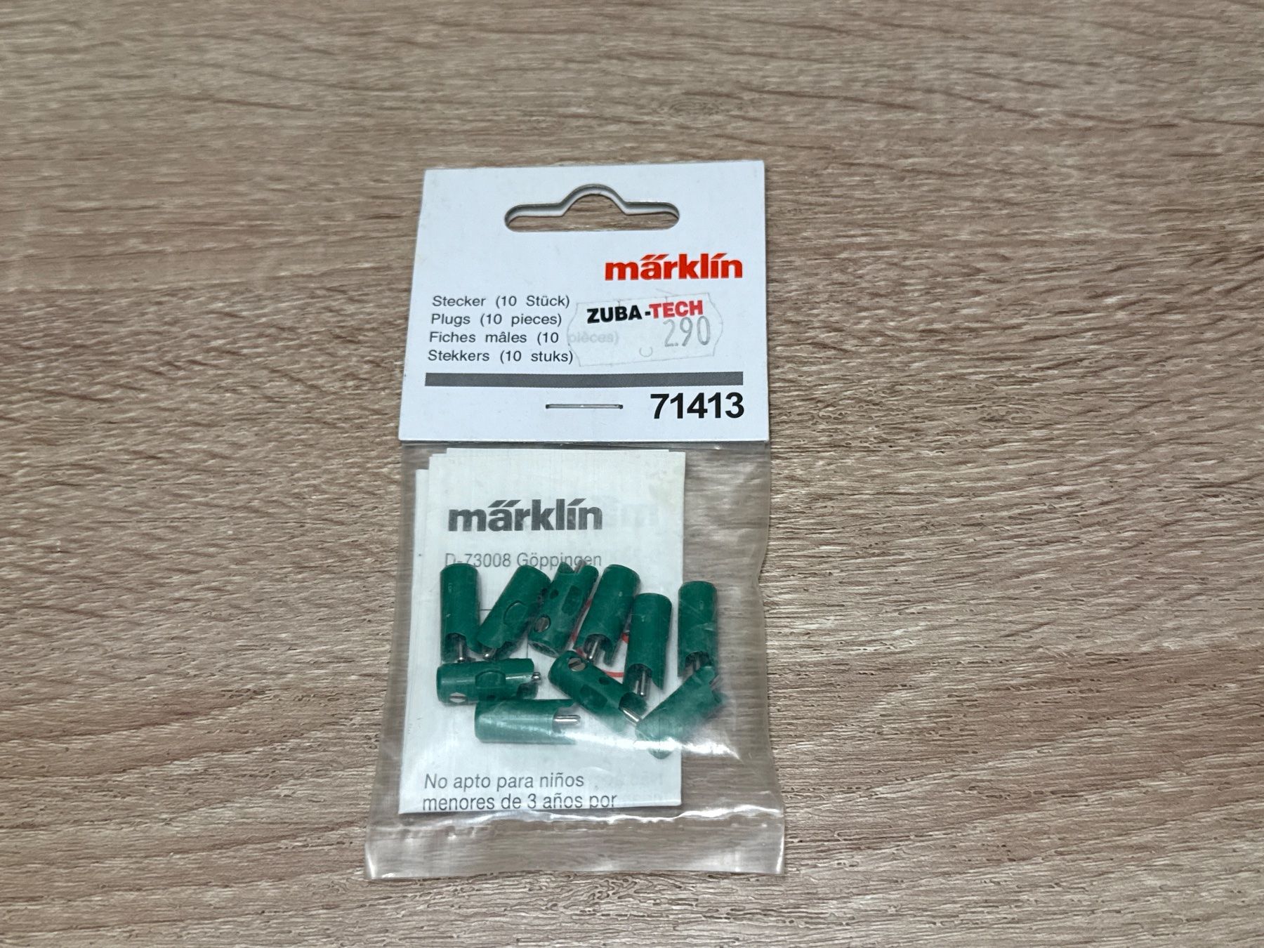 Märklin Modelleisenbahnen: Märklin 71413 10x Steckers – Gebraucht aus St-Aubin-Sauges von tantome