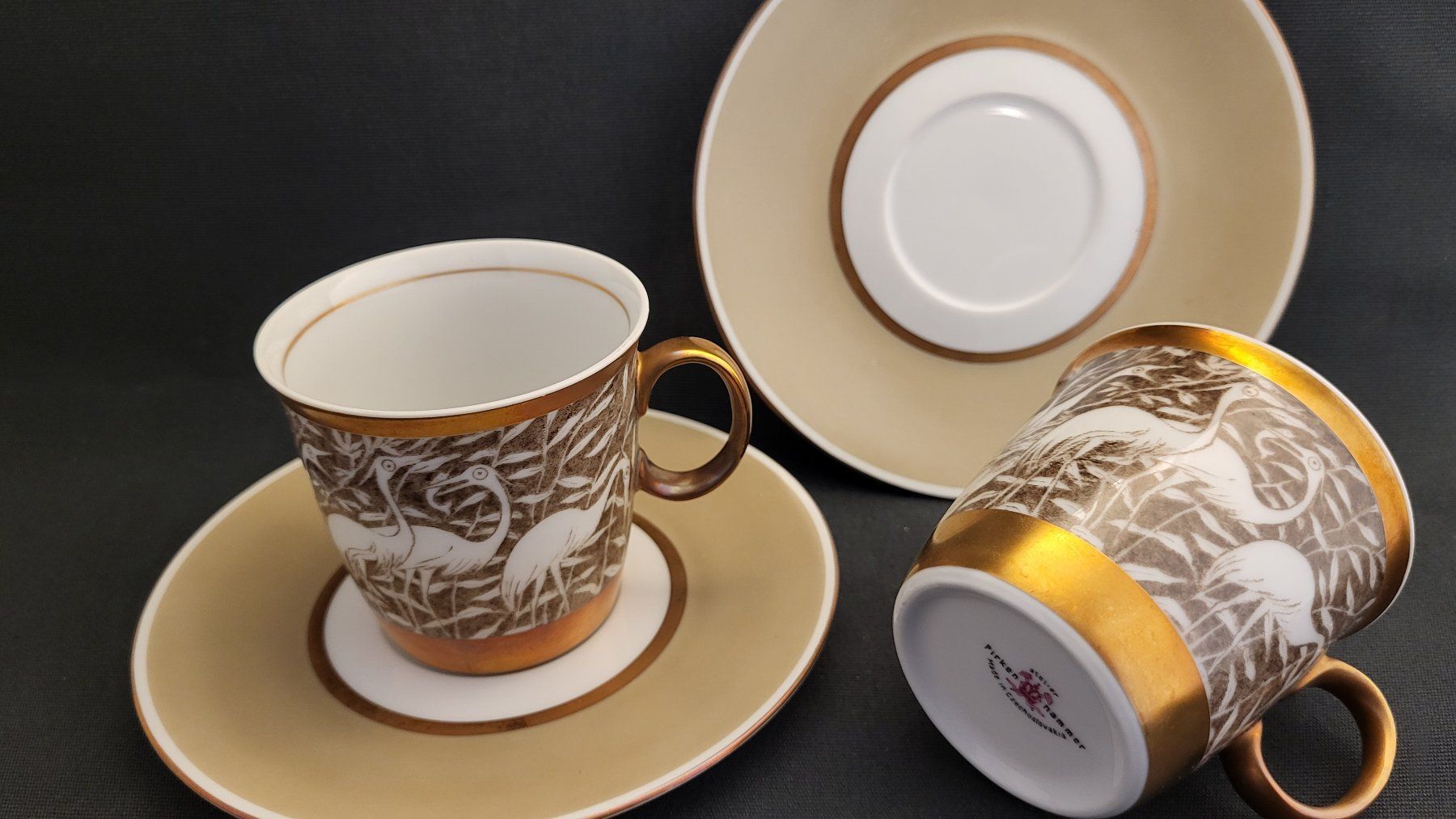 Services de table: 4-teiliges Espresso-Set PIRKENHAMMER – D'occasion à Basel par spinne02 2