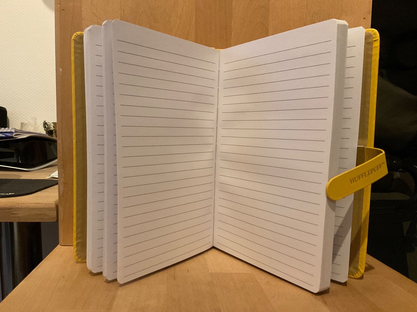 Blocchi: Blank  lined Hufflepuff note book – Nuovo (secondo la descrizione) da Plan-les-Ouates venduto da Dylan.Balsiger 1