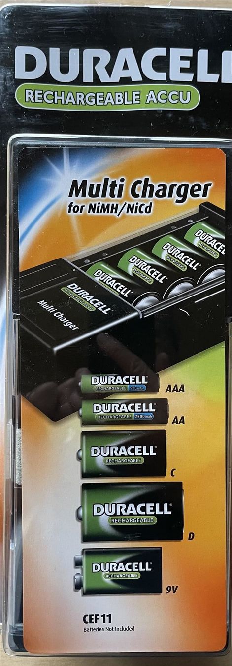Caricatori & Batterie: Duracell Multi Charger CEF 11 – Nuovo e nell'imballaggio originale da Diepoldsau venduto da preisparadies-ch