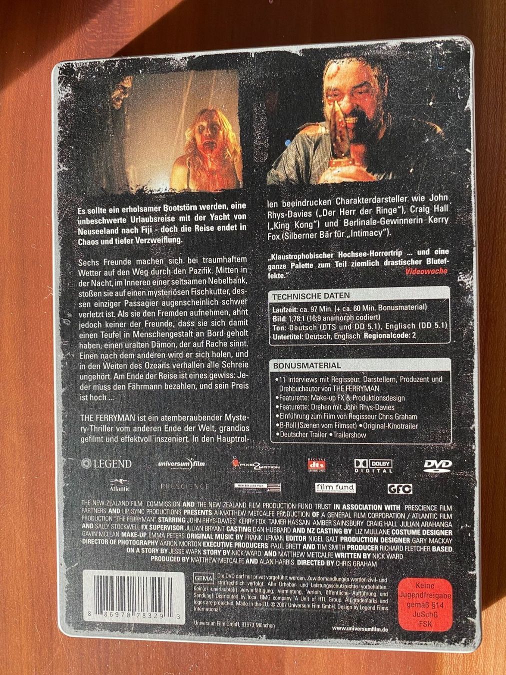 Tutti i DVDs: THE FERRYMAN (in Blechbüchse) – Usato da Affoltern am Albis venduto da Birdy8910 1