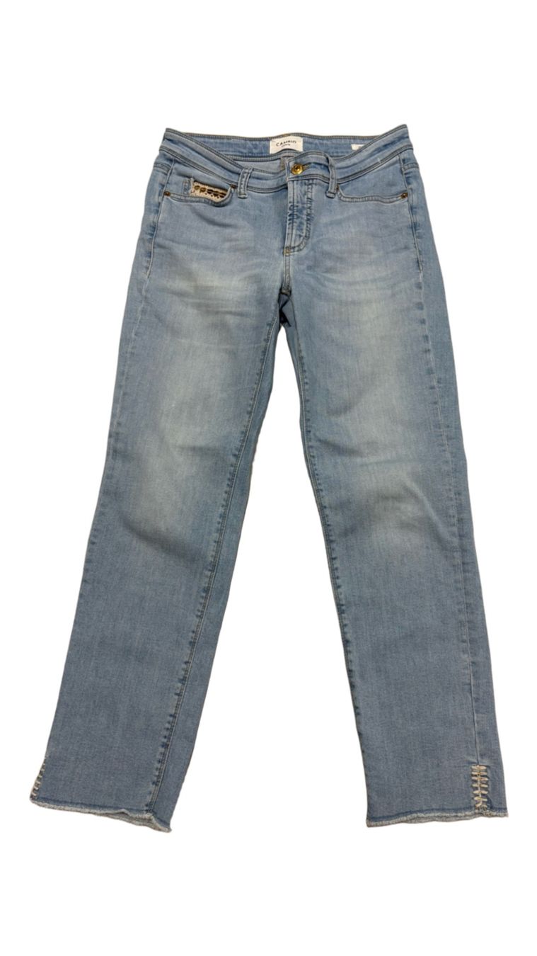 Cambio Jeans: CAMBIO Jeans hellblau 36 slim 7/8 Länge Boho – Neu (gemäss Beschreibung) aus Regensdorf von secondchancefashion