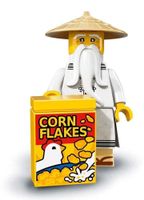 MASTER WU LEGO MINIFIGURE 71019  NINJAGO THE MOVIE open bag