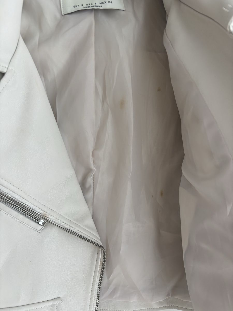 Jacken: Lederjacke Creme Gr. S – Gebraucht aus Winterthur von leimaj 3