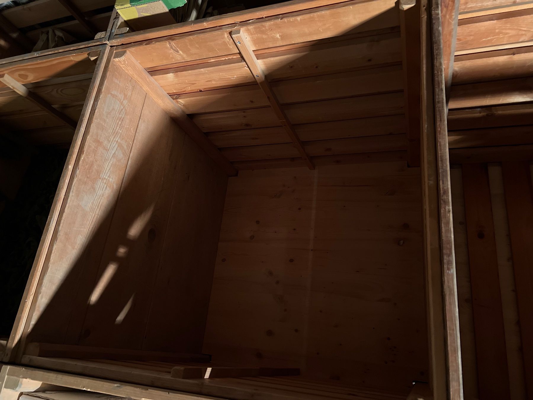 Articoli in legno: Holzkiste robust 80x80x80 – Usato da Thun venduto da IBT1 1