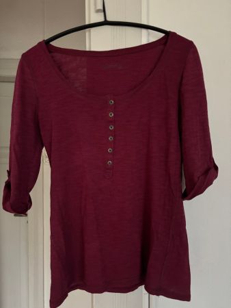 Shirt von pimkie dunkles rot - 100 % Baumwolle  Grösse S