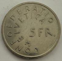 5 Fr. Münze 1975 CONFE DERATIO HELVETICA