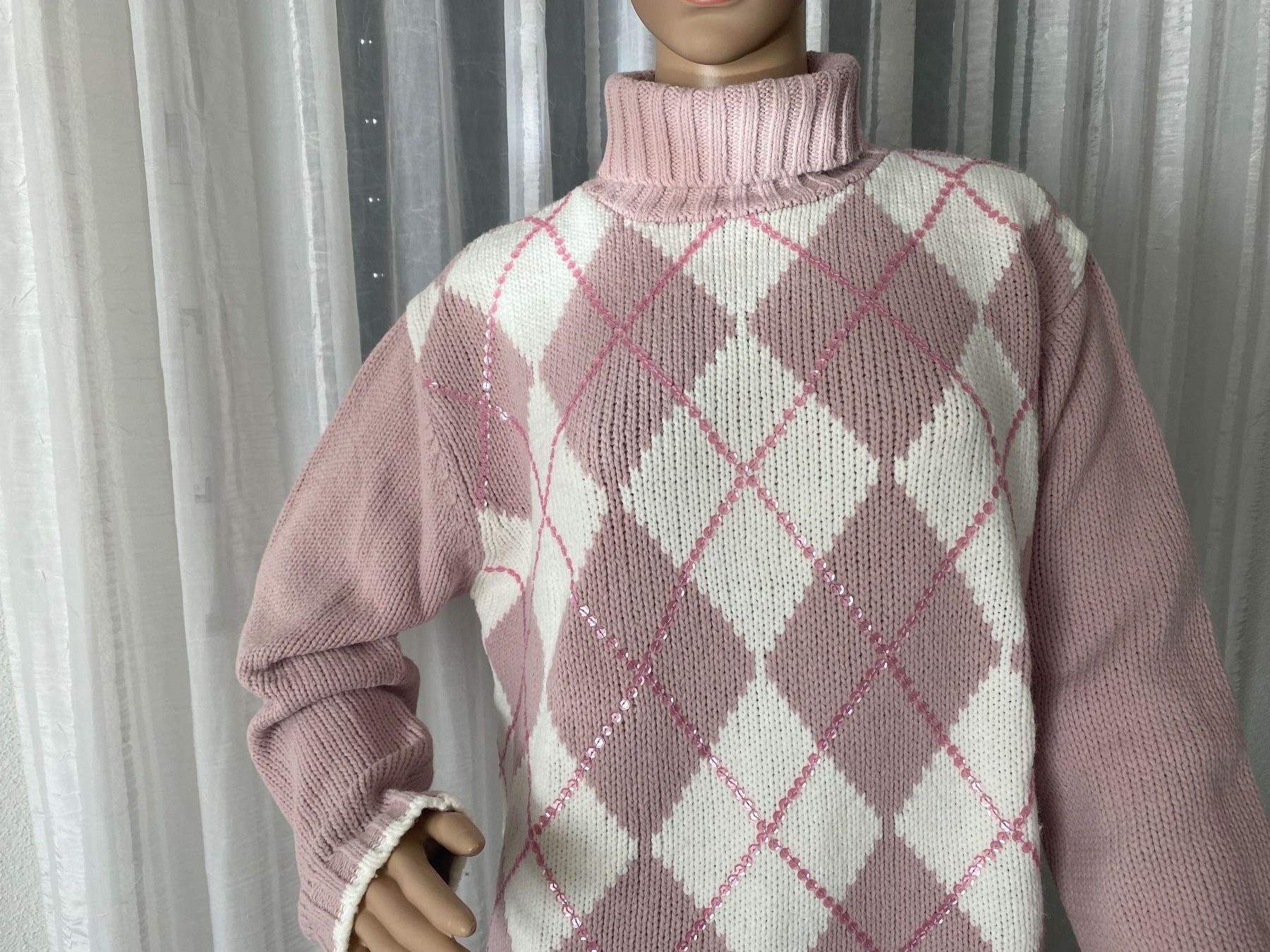 Maglioni & Felpe: Perfekter Auftritt - toller RHOMBEN-Pullover, altrosa, M/L – Nuovo (secondo la descrizione) da Winkel venduto da ferrari2022 3