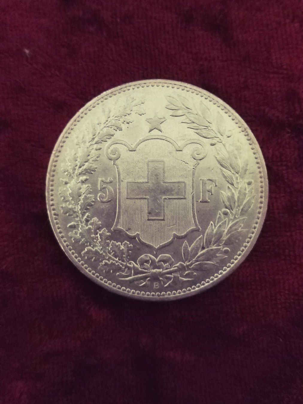 Toutes les monnaies: CH  5 FRANKEN/ FRANCS/ FRANCHI  1892 – D'occasion à Gordola par ale_5wbc 4