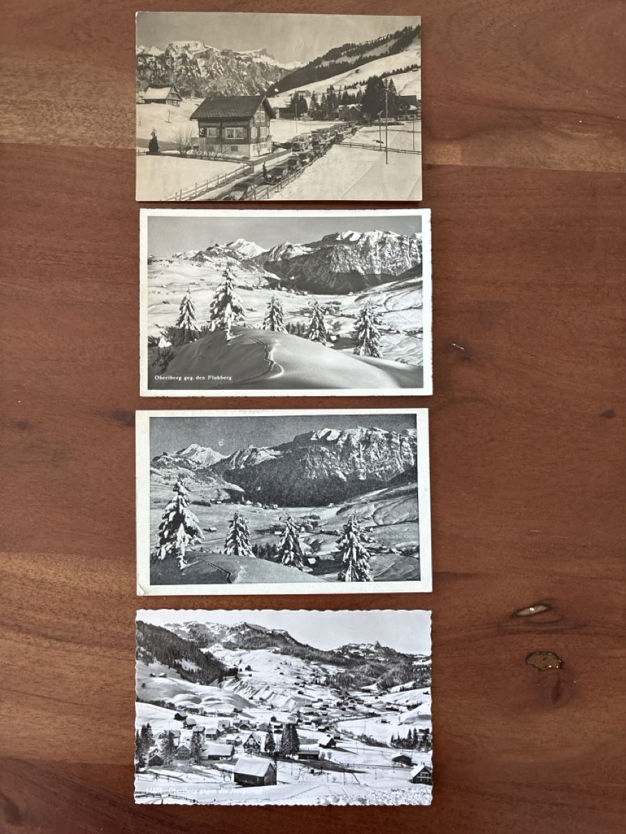 Cartes postales: 5 Ansichtskarten Schweiz von Oberiberg SZ – D'occasion à Oftringen par Cla.vD.74 2