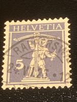 Tellknabe ZNr. 124 - 1909 Vollstempel Rapperswil