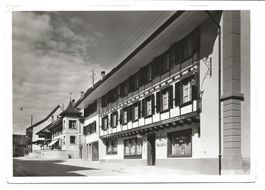 Wiedlisbach (BE) Gasthaus zum Schlüssel - Tanksäule ESSO