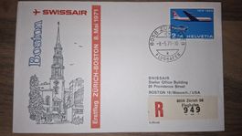 Swissair Zürich - Boston 08.05.1971
