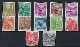 1936-38 Landschaftsbilder geriffelt  postfrisch**    15313