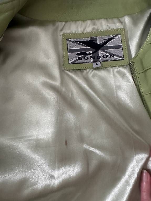 Giacche: Leder Jacke Grün, Gr. M – Usato da Zuerich venduto da Am81 2