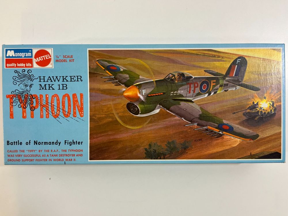 Monogram Mattel 1/48: Hawker MK 1B Typhoon | Kaufen auf Ricardo