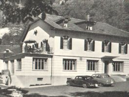 LA CHAUX-DE-FONDS: Hotel Maison Monsieur, oldtimer 1961