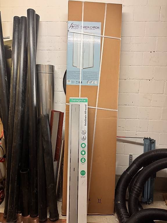 Sonstiges Baustoffe: RainDrain Allround Komplettset Duschrinne  Hansgrohe – Gebraucht aus Emmenbrücke von Lucien022 1