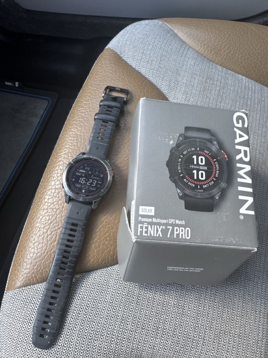 Fenix Smartwatch: Garmin Fenix 7 Pro Solar – D'occasion à Wallisellen par ste_tj6y