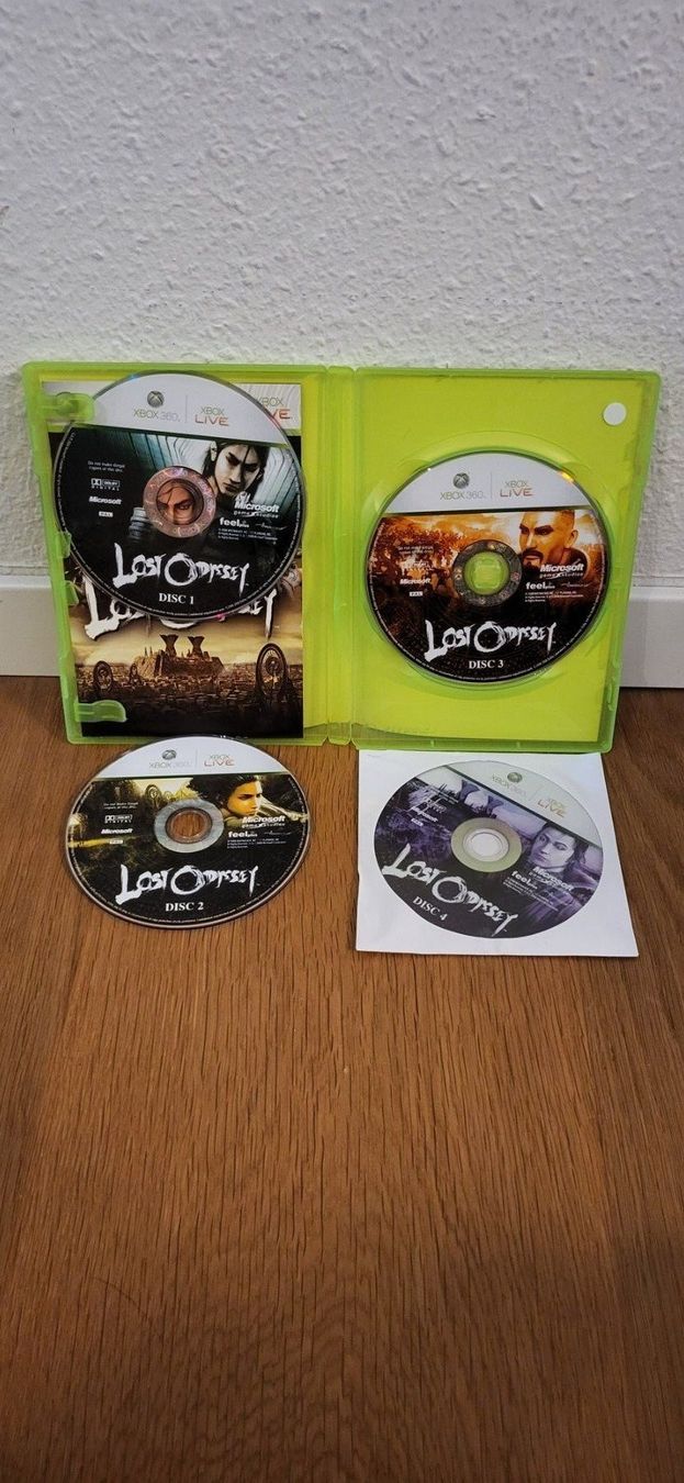 Microsoft Giochi: Xbox 360 - Lost Odyssey 4 Cds – Usato da Münsingen venduto da Heroism2010 2
