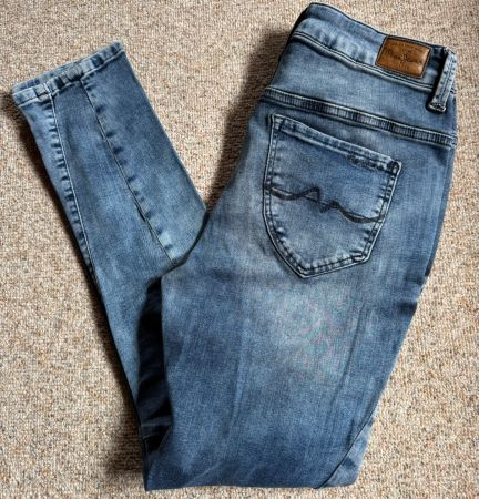 Pepe Jeans London Boyfriend Fit Tapered Leg Reg Waist W27