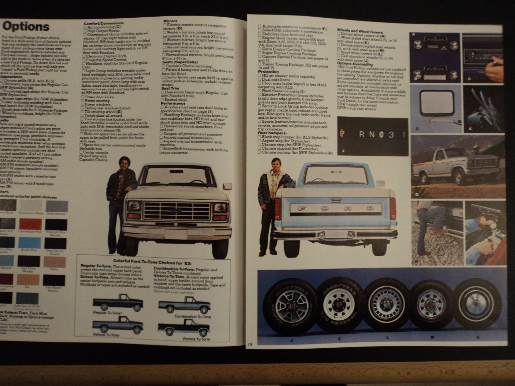 Ford Documenti: Prospekt Ford Pickups F-Series  1982 – Usato da Schwarzenburg venduto da modelCARama 7