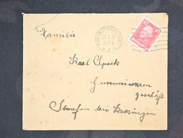 CL25 Enveloppe + Timbre Allemagne 1927