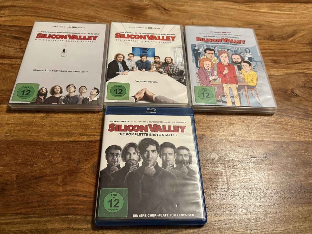 Tutti i DVDs: Silicon Valley Staffel 1-4 – Usato da Schaffhausen venduto da Annafeil