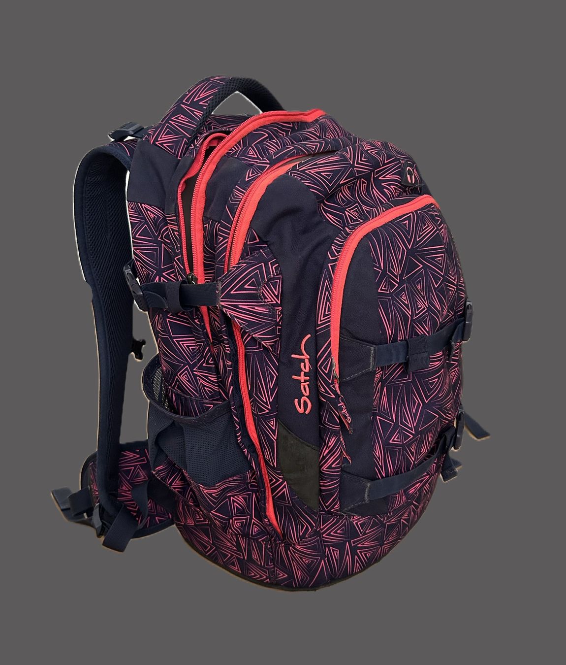 Satch Kindertaschen: Satch Schulrucksack Pink Bermuda – Gebraucht aus Wolfhausen von Mondschii