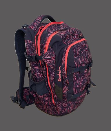 Satch Schulrucksack Pink Bermuda