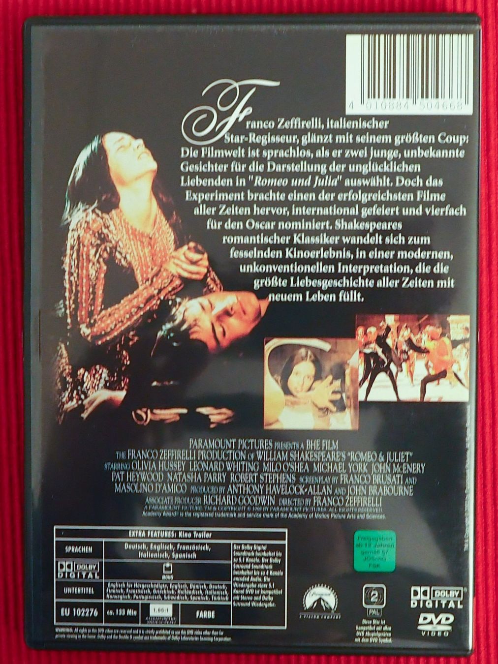 Tutti i DVDs: Romeo & Julia / Olivia Hussey – Usato da Chur venduto da big_5zx8 1