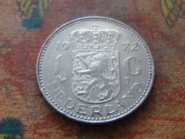 PAYS-BAS  Nederland  1  Gulden  1972  (Z)