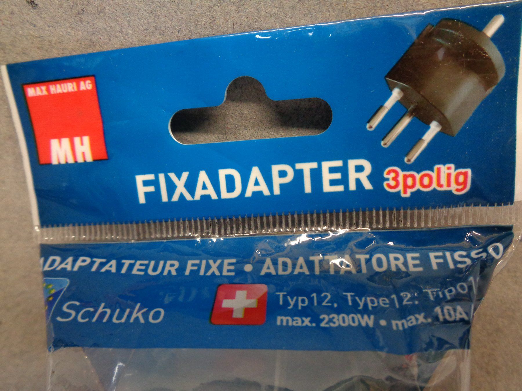 Unità & Adattatore: Fixadapter T12 / 3-Pol / Schuko – Nuovo (secondo la descrizione) da Aarwangen venduto da SEC500 1