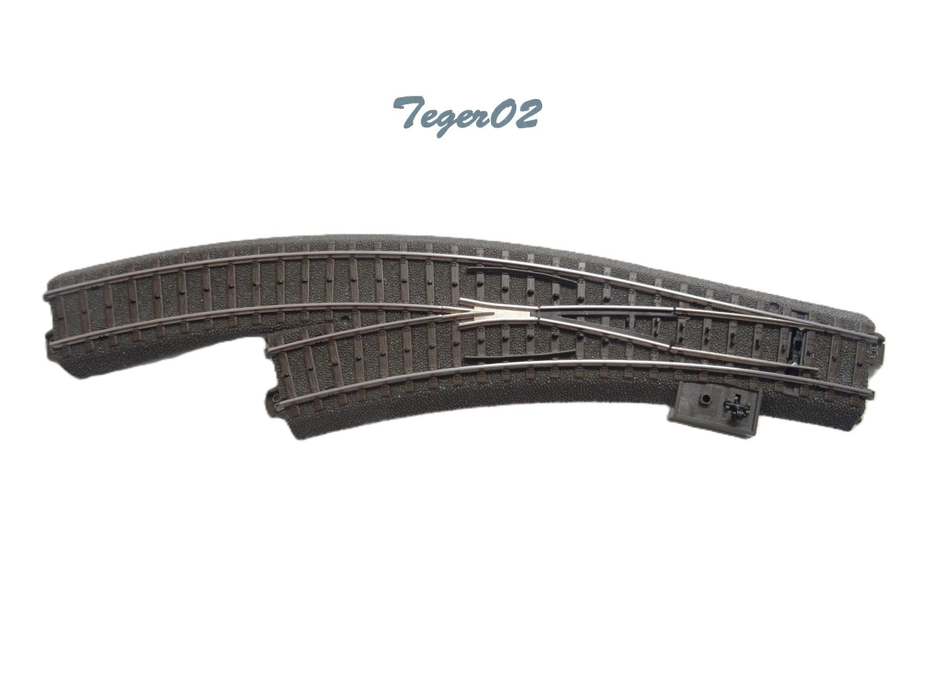 Märklin Modellini di ferrovie: Märklin H0 24671 -AR Bogenweiche – Usato da Hochdorf venduto da Neger02