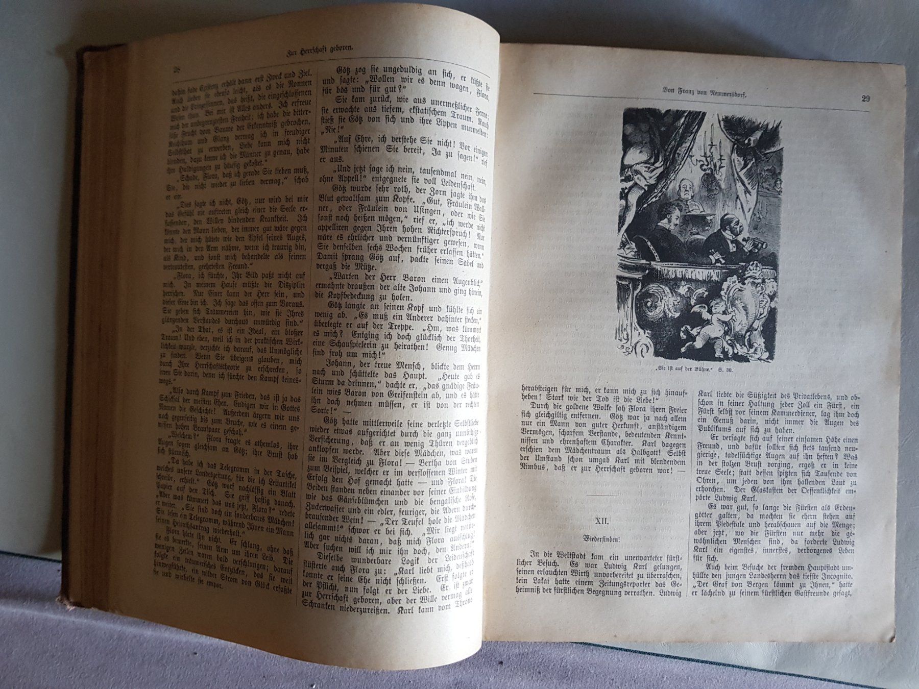 Bücher: antikes Buch: Sorgenlose Stunden - 1875 - Hackländer – Gebraucht aus Walterswil BE von Lonitti 5